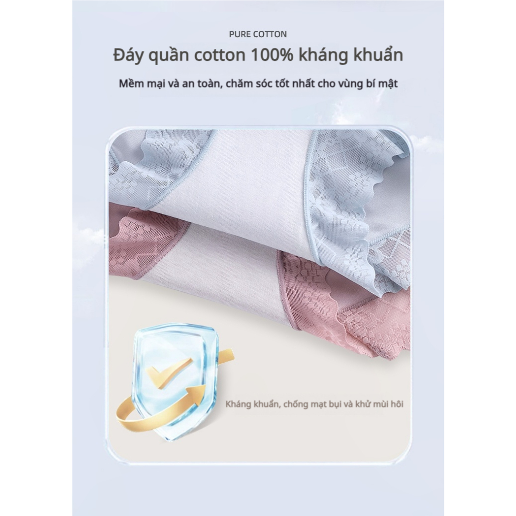 Quần Gen Bụng Đi Biển Tàng Hình Santony 858 - Siết Eo Nâng Mông, Đáy Cotton PIER N°5