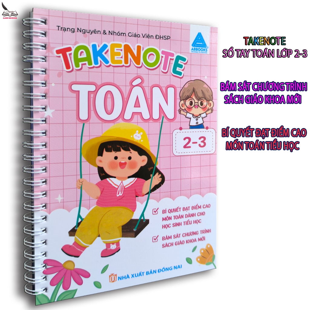 Sách Take Note Toán Lớp 2-3 – Sổ Tay Thực Hành Bám Sát Chương Trình Tiểu Học