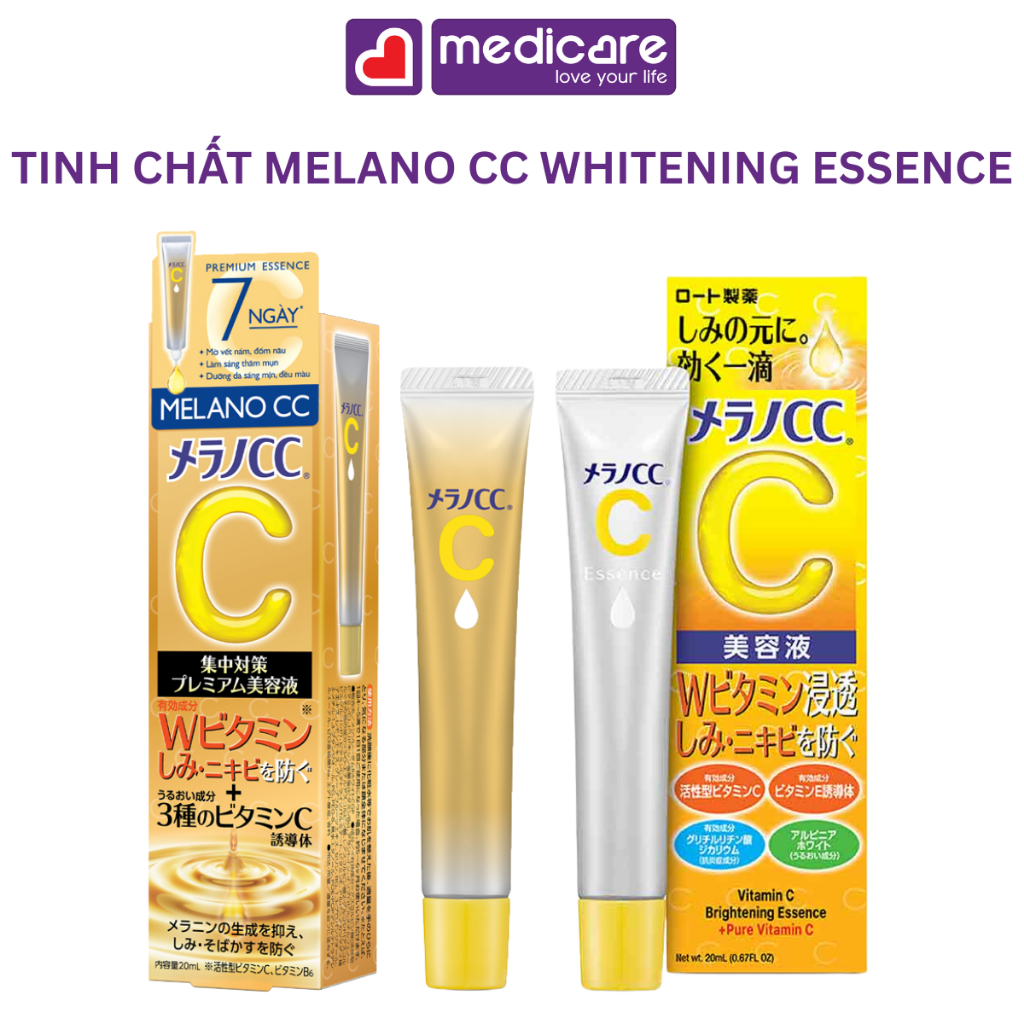 Tinh chất dưỡng da MELANO CC whitening essence 20ml