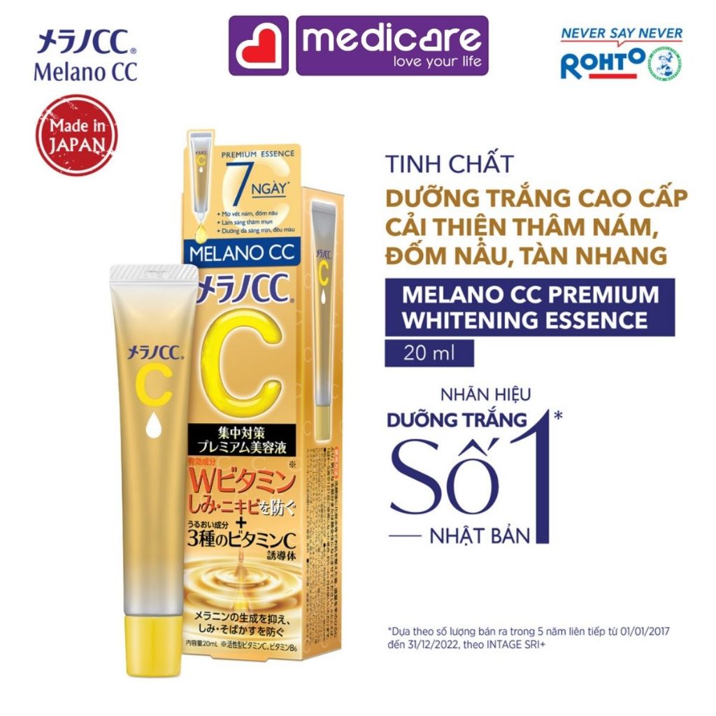 Tinh chất dưỡng da MELANO CC whitening essence 20ml