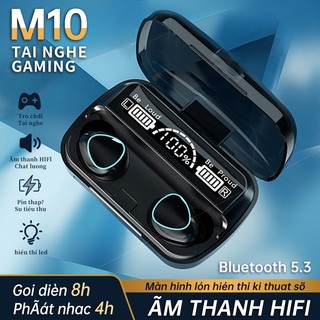 Tai nghe Bluetooth M10, chất lượng âm thanh chân thực, được thiết kế dành cho chơi game
