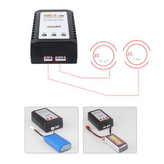 AIMVUKES Bộ sạc Pin Cân Bằng B3 Pro AC dành cho Lipo Lithium 2S-3S 7.4 V 11.1 V LiPo