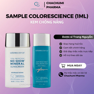 [Sample] Kem Chống Nắng Colorescience Thuần Vật Lý Chính Hãng