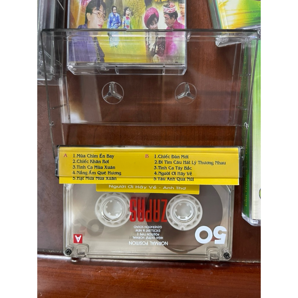 Băng Cassette Anh Thơ - Người Ơi Hãy Về