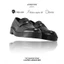 Giày da bò Penny Loafer Black LEMANS, đế tăng cao 4cm có mùi thơm, Bảo hành chính hãng 24 tháng