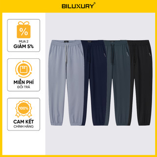 [T7_ĐỒNG GIÁ 249K] Quần Jogger Nam, Quần Dài Gió Nam Thể Thao 9QGDB001 Biluxury Chất Vải Gió Cạp Chun