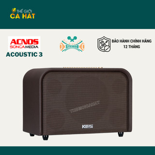 [Tặng dây Optical nối Tivi] ACNOS ACOUSTIC 3 V26 Dàn âm thanh - Loa Karaoke di động Soncamedia