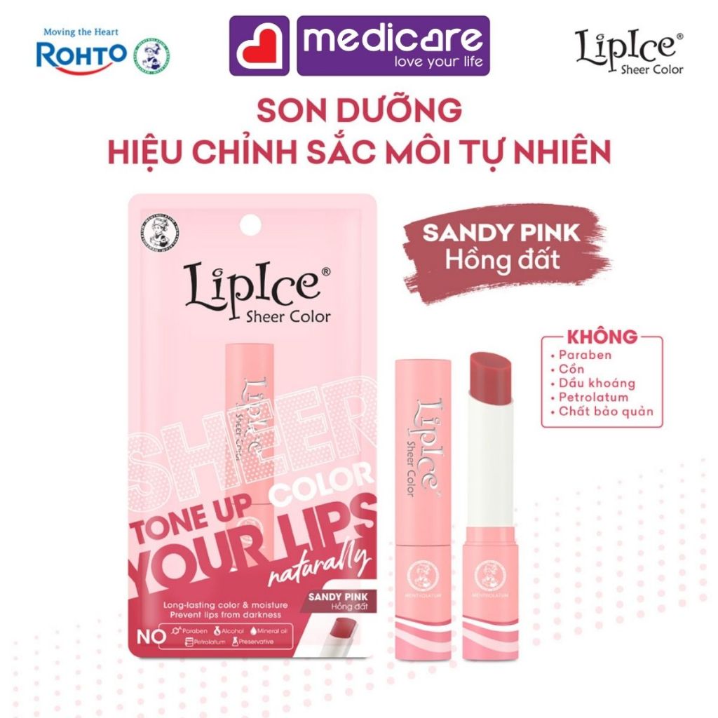 Son dưỡng môi Lipice Sheer Color 2.4g