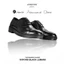 Giày nam Oxford Black LEMANS OF01.1 - Da Bò, Đế cao su thơm tăng cao 4cm, Bảo hành 24 tháng