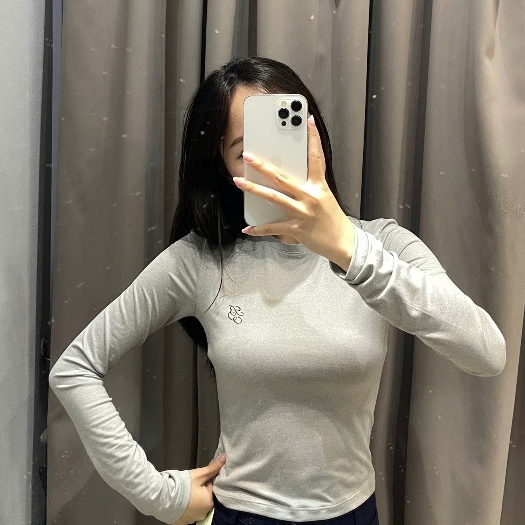 Áo Giữ Nhiệt Nữ BOO Cao Cấp, Giữ Nhiệt Kiểu Dáng Basic Nhiều Màu Sắc