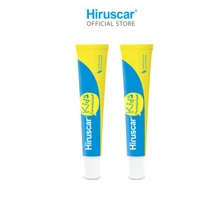Bộ 2 Gel cải thiện sẹo và vết thâm ngứa trẻ em Hiruscar Kids 10g