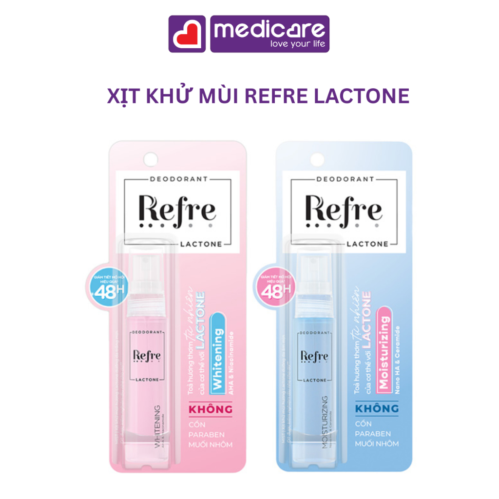 Xịt Khử Mùi REFRE lactone 30ml