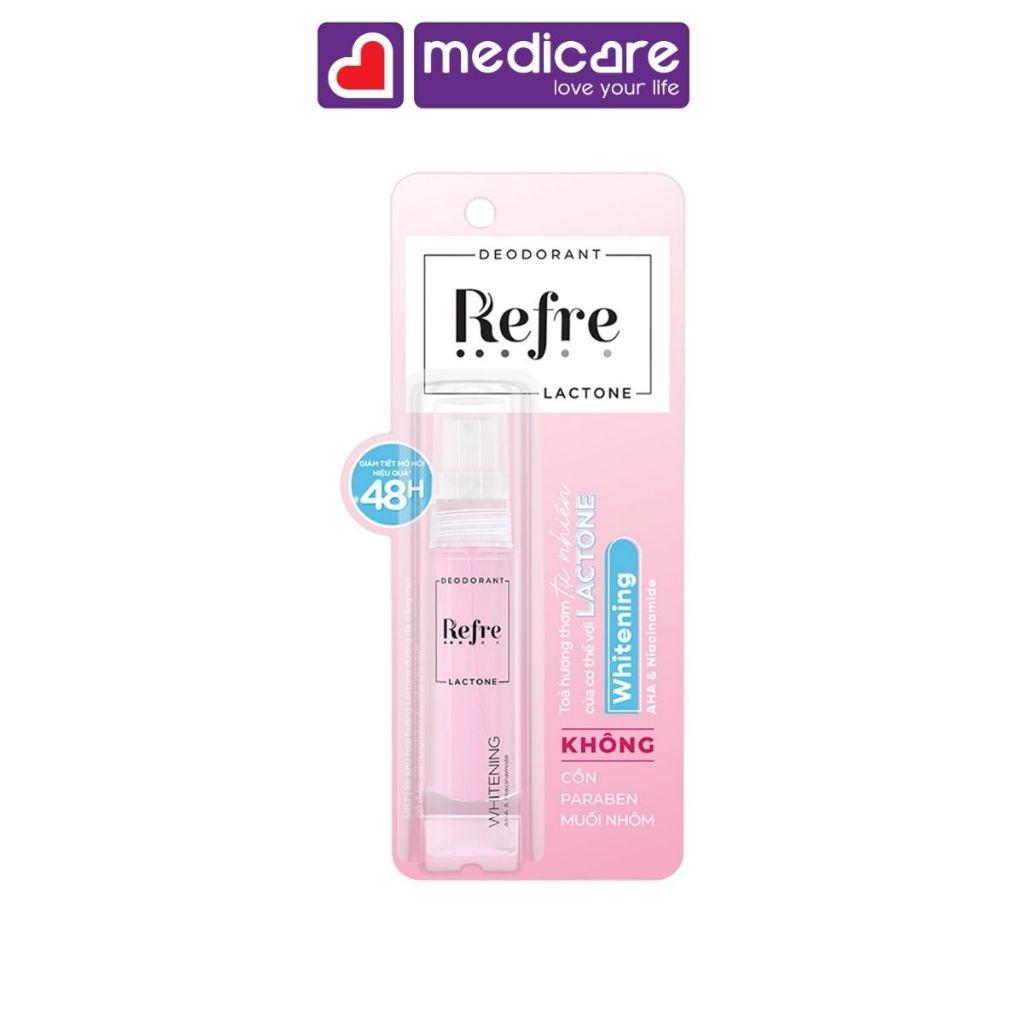 Xịt Khử Mùi REFRE lactone 30ml