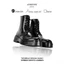 COMBAT Boots Lemans -BST độc quyền đế cao 6cm Full cao su nguyên khối Da bò nguyên tấm BH 24T