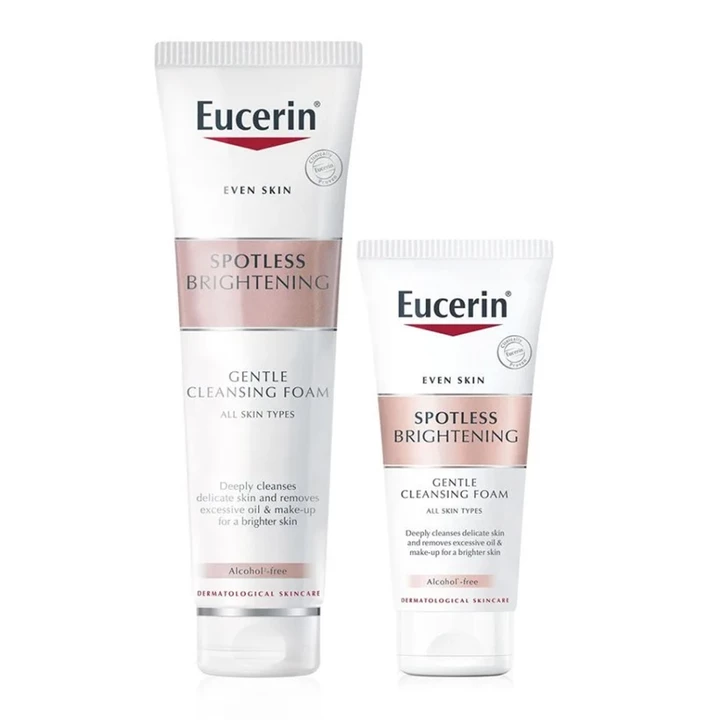 Sữa rửa mặt tạo bọt dưỡng sáng Eucerin Spotless Brightening Cleansing Foam 50ml | Sữa rửa mặt sáng da | Skincare – 3
