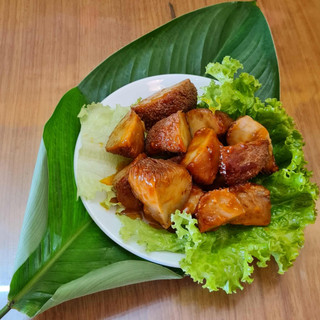 Giao hỏa tốc - Nấm hầu thủ Việt Nam sốt xá xíu ăn liền (thuần chay)