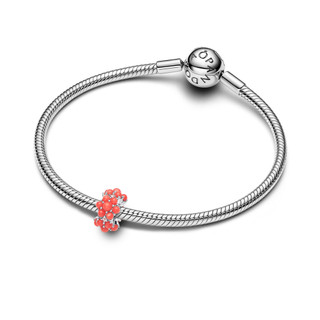 Charm Pandora San Hô - Ánh Cam Toả Sáng
