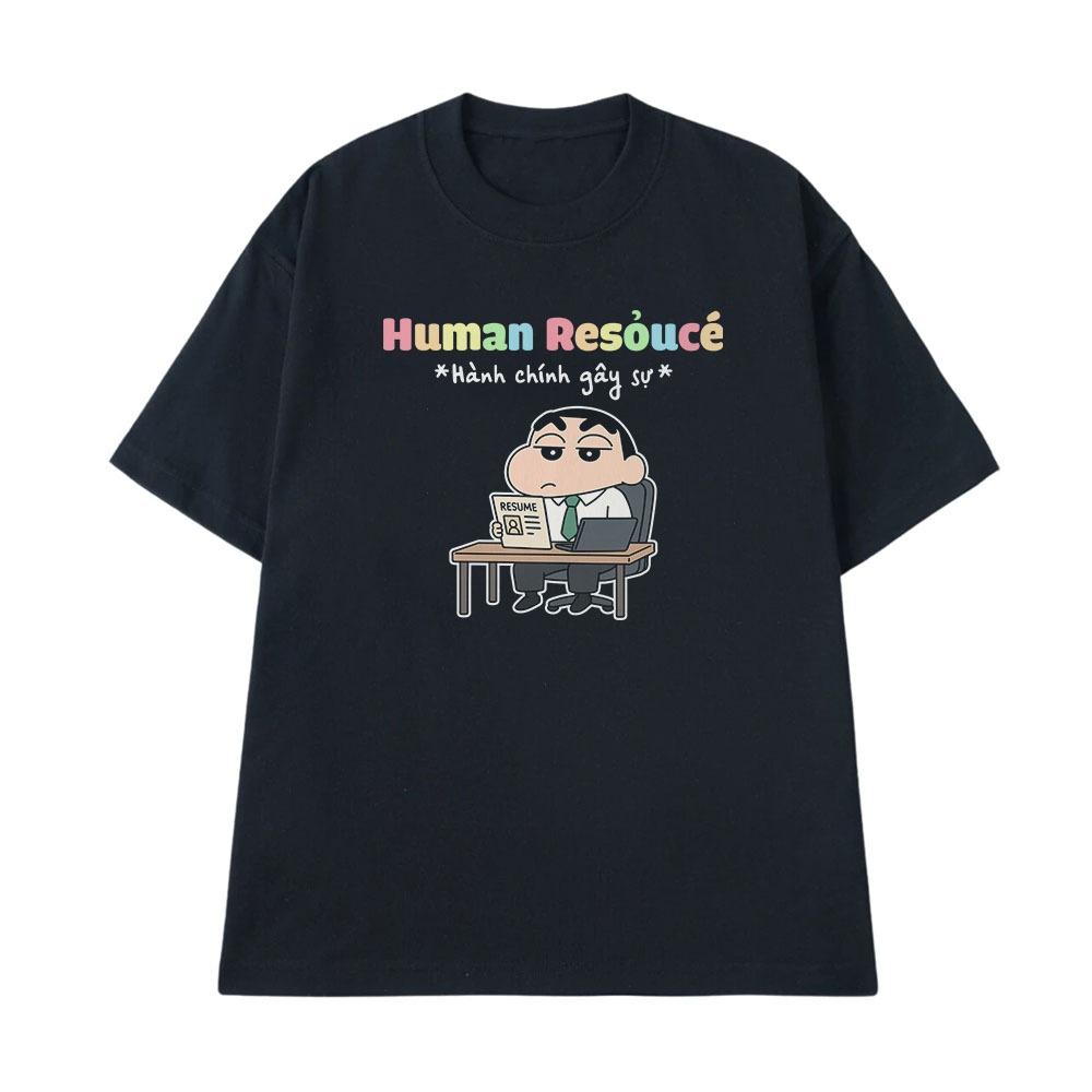 Áo In Chữ Hài Hước Hành Chính Gây Sự Câu Nói Text Văn Phòng Công Sở Form Rộng Cotton 250gsm In Theo Yêu Cầu