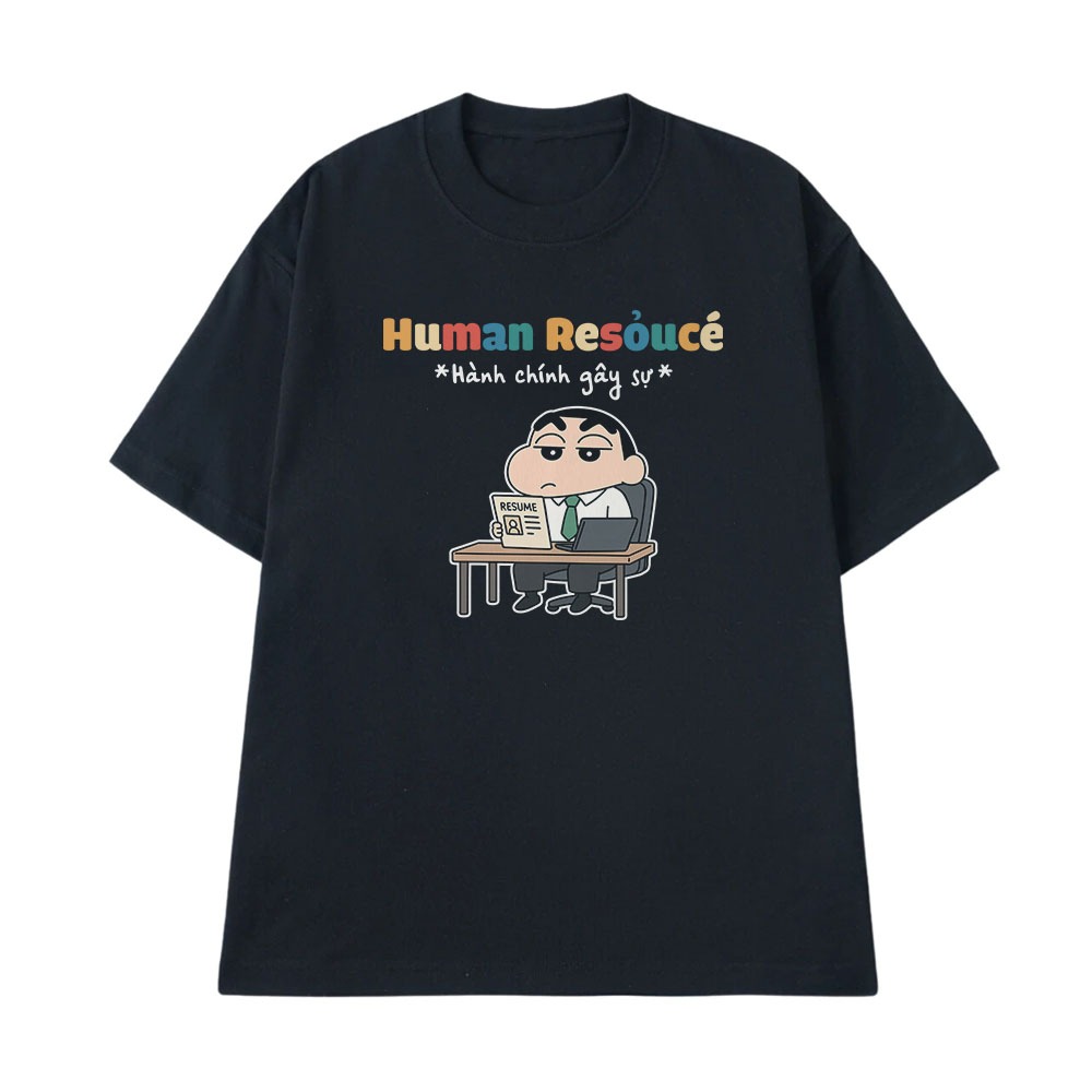 Áo In Chữ Hài Hước Hành Chính Gây Sự Câu Nói Text Văn Phòng Công Sở Form Rộng Cotton 250gsm In Theo Yêu Cầu