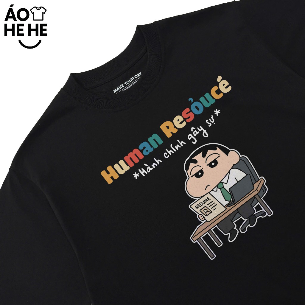 Áo In Chữ Hài Hước Hành Chính Gây Sự Câu Nói Text Văn Phòng Công Sở Form Rộng Cotton 250gsm In Theo Yêu Cầu
