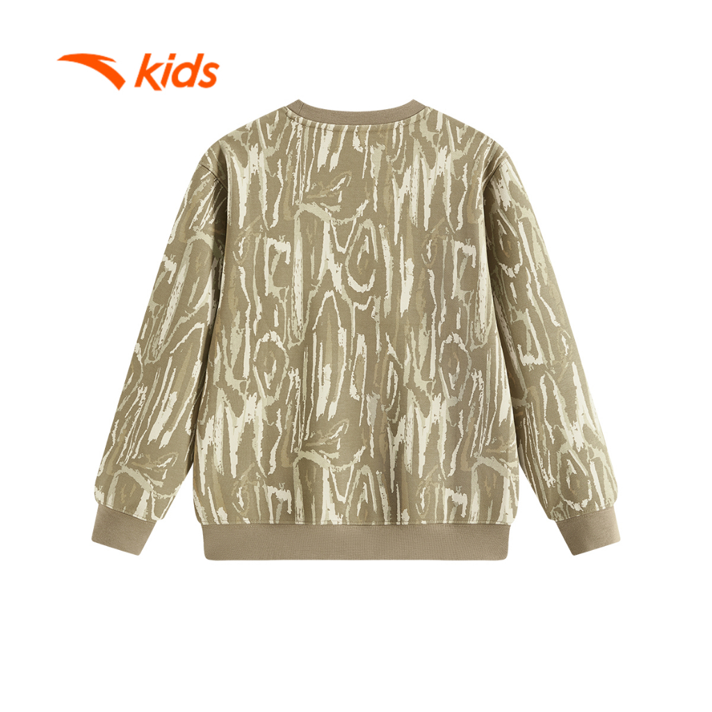 ANTA KIDS Áo Sweater Bé Trai Outdoor-Thick T524C6711