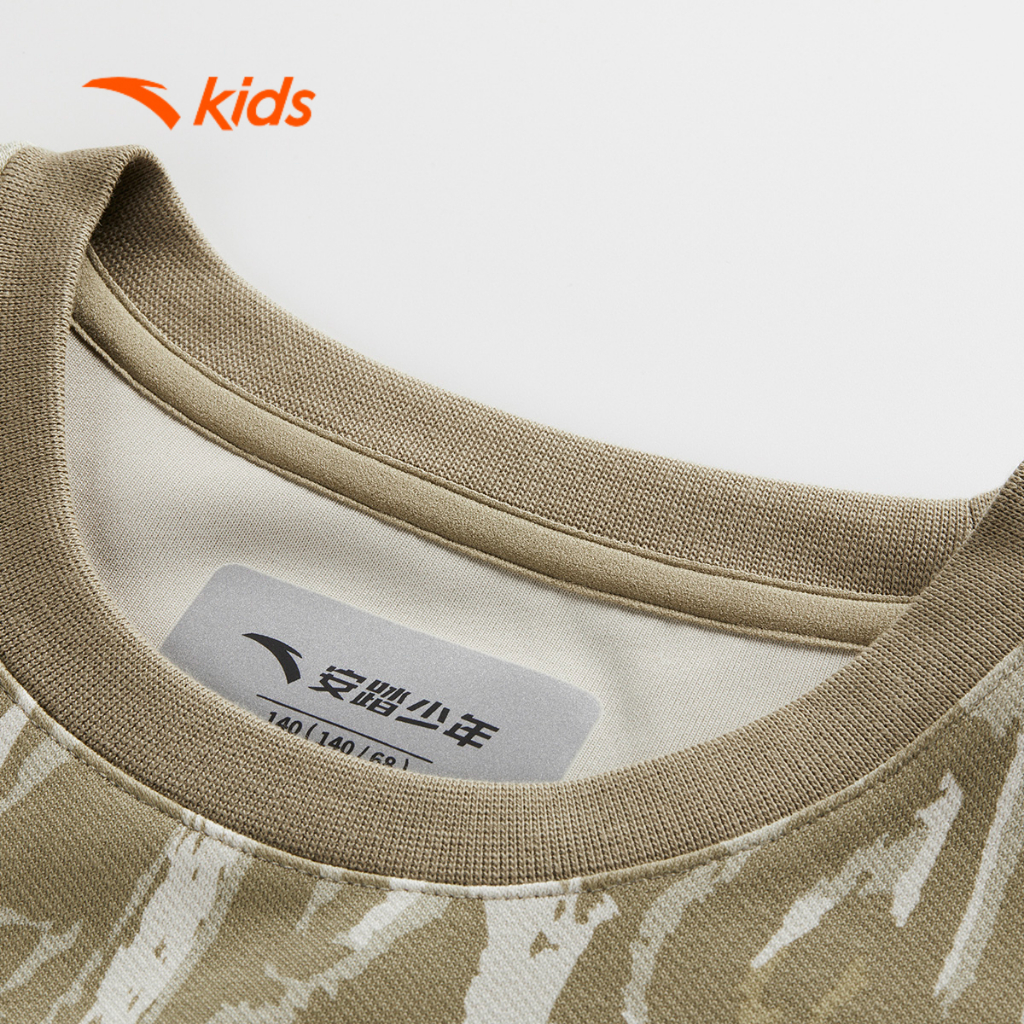 ANTA KIDS Áo Sweater Bé Trai Outdoor-Thick T524C6711
