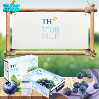 Sữa chua Nha Đam & các loại sữa chua khác tự nhiên Th True Milk yogurt 100g .