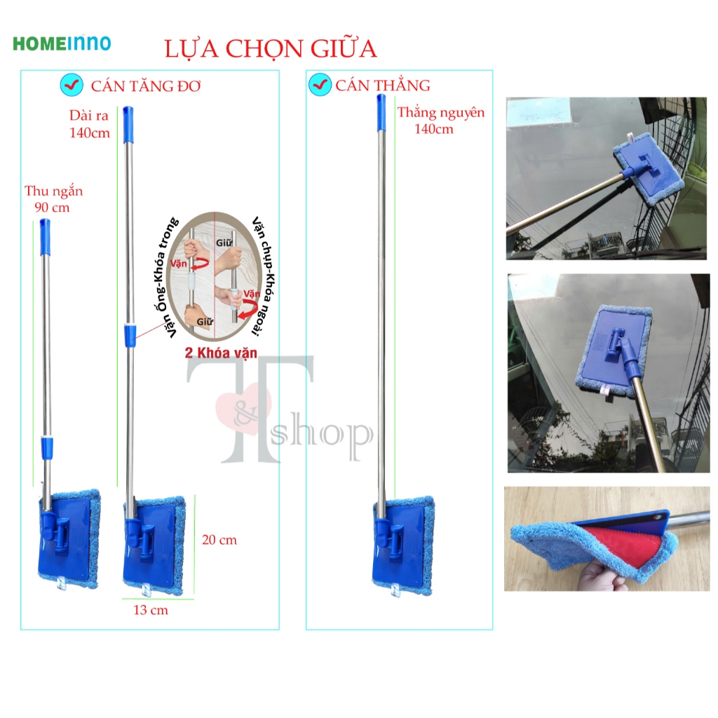 Tổng Hợp Các Cây Lau ĐẾ NHỰA KIỂU DÁN Homeinno Nhiều Size TẤM LAU SAN HÔ 20cm/ 40cm/ 45cm