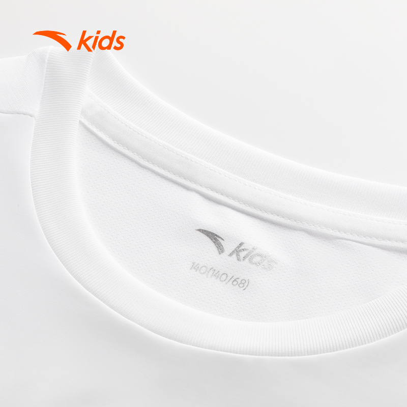 ANTA KIDS Áo Phông Thể Thao Bé Trai 3525B5104 Mềm Mịn, Thoáng Mát
