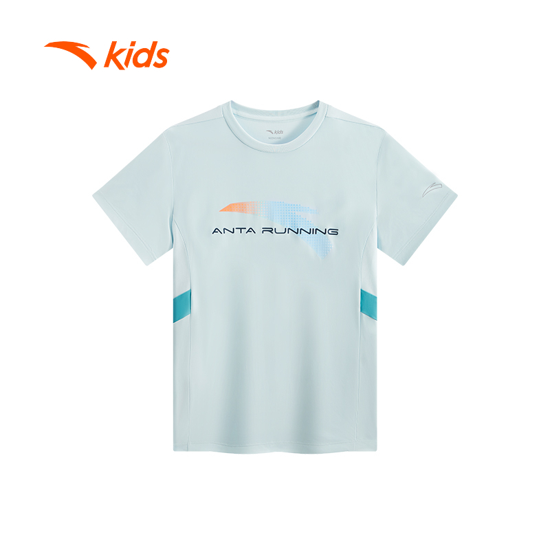 ANTA KIDS Áo Phông Thể Thao Bé Trai 3525B5104 Mềm Mịn, Thoáng Mát