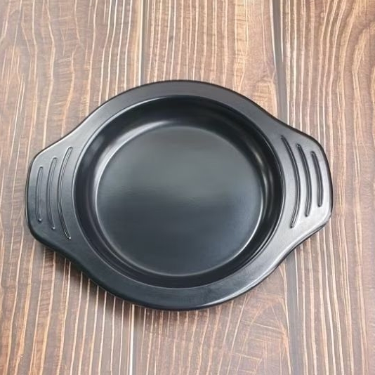 THỐ NÂU ĐẤT NUNG XUẤT KHẨU HÀN QUỐC SIZE 15,5CM-COMBO NỒI+ĐẾ ĐA NĂNG TRỘN CƠM HẦM CANH NẤU TOKBOKKI-800ML