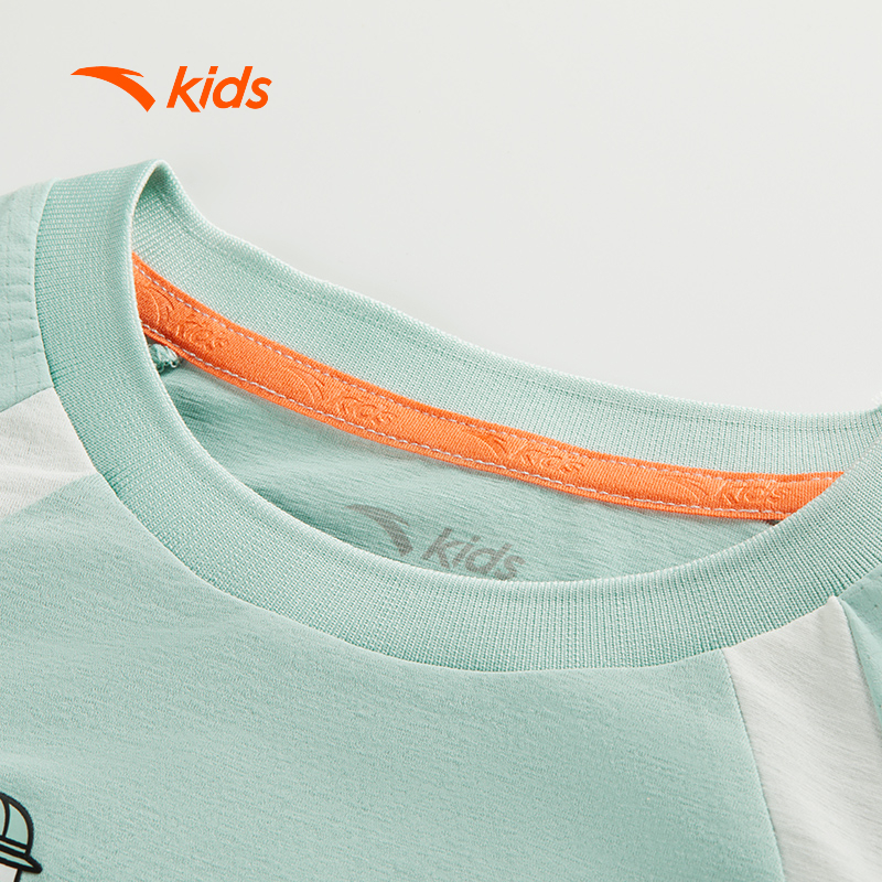ANTA KIDS Áo Phông Thể Thao Ngắn Tay 3525C9101