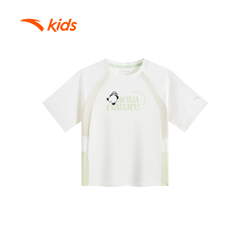 ANTA KIDS Áo Phông Thể Thao Ngắn Tay 3525C9101