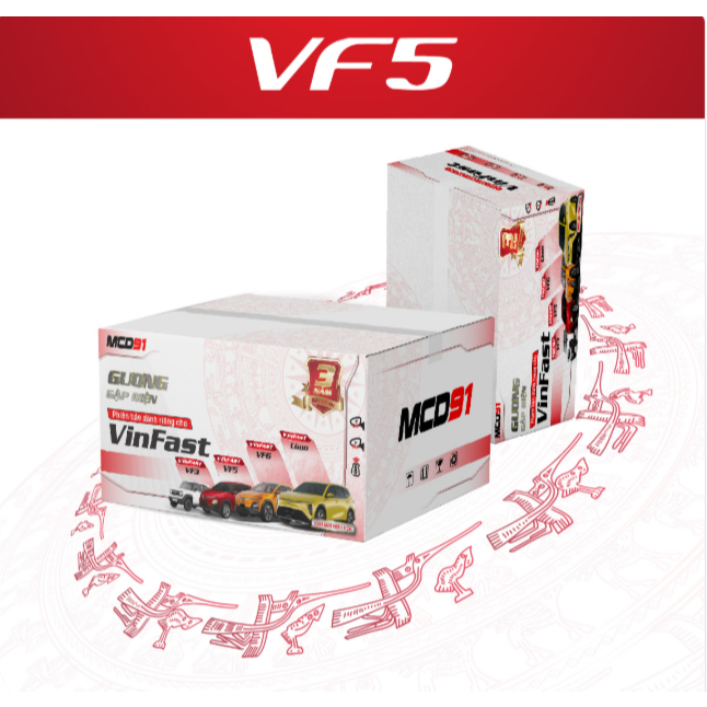 Gương Gập Điện MCD91 Lắp Zin Cho Xe Vinfast VF5 | Shopee Việt Nam