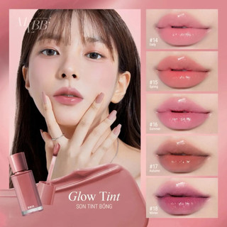 Son Tint Bóng Bbia Glow Lips tint căng bóng mọng môi