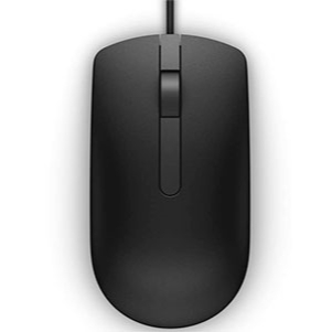 Chuột máy tính Dell MS116 (Đen) - Bảo Hành 12 Tháng