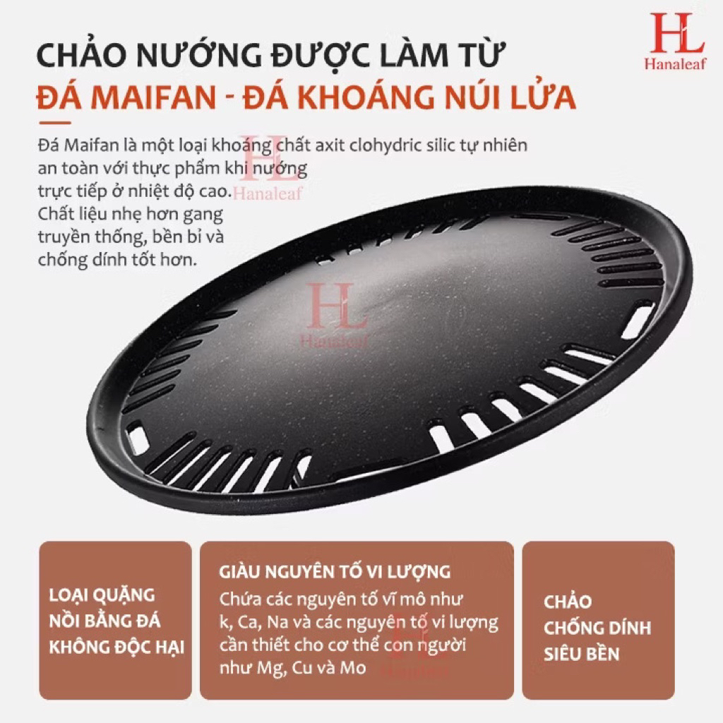Sale giảm giá 80% Bếp nướng không khói HL size 35cm, nướng than hoa tiện dụng, phù hợp gia đình hàng cao cấp