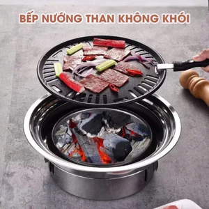 Sale giảm giá 80% Bếp nướng không khói HL size 35cm, nướng than hoa tiện dụng, phù hợp gia đình hàng cao cấp