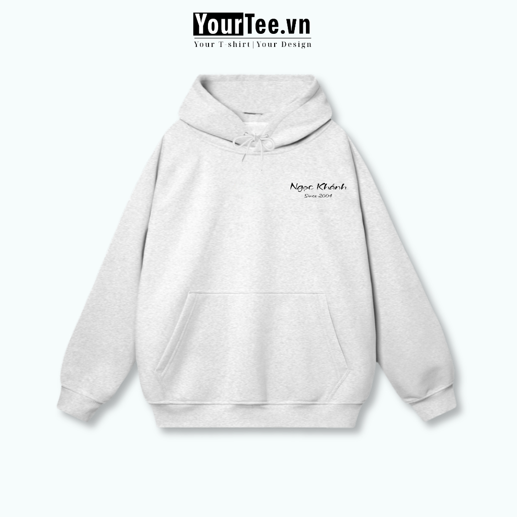 [ÁO HOODIE IN TÊN] Áo Hoodie Nỉ Bông Cao Cấp, In Tên Của Bạn Và Người Thương, Lót Bông Mềm Mịn YH03 + CÓ HỘP