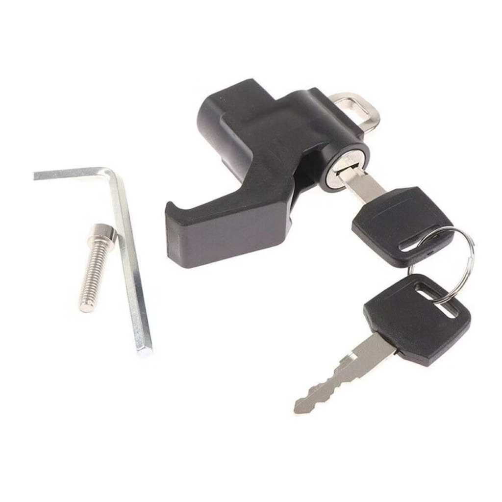 Móc Treo Đồ Xe Máy Kèm Khóa Chống Trộm Mũ Nón bảo hiểm