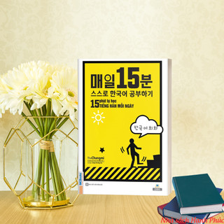 Sách - 15 Phút Tự Học Tiếng Hàn Mỗi Ngày Cho Người Mới Học - Học Kèm App Online