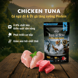 Pate Cao Cấp Bite of Wild Túi 70G Công Thức Giàu Đạm, Ít Béo Cho Mèo Từ 2 Tháng Tuổi
