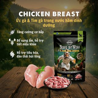 Pate Cao Cấp Bite of Wild Túi 70G Công Thức Giàu Đạm, Ít Béo Cho Mèo Từ 2 Tháng Tuổi