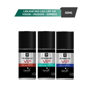 Lăn Khử Mùi Romano Đủ Mùi Hương Mới loại 50ml