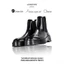 Giày nam Chunky CHELSEA Boots Lemans TB02.2 - đế cao su tăng cao 5cm, Da bò, BH 24T