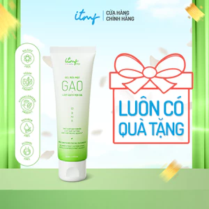 Gel Rửa Mặt Gạo ITMF 100mL - Cân Bằng Độ pH, Dưỡng Ẩm Sâu Dịu Nhẹ, Ngừa Sạm Nám, Phù Hợp Mọi Loại Da