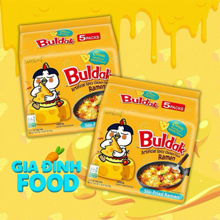 Lốc 5 Gói Mì Gà Cay, Mì Cay Samyang 5 gói, Mì gà cay samyang 10 gói Hàn Quốc (140g / Gói), Mì Samyang gà cay 140g