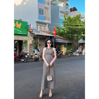 ĐẦM BODY  KẺ SỌC DÁNG DÀI - THIẾT KẾ ĐƠN GIẢN MÀ CỰC KÌ TÔN DÁNG