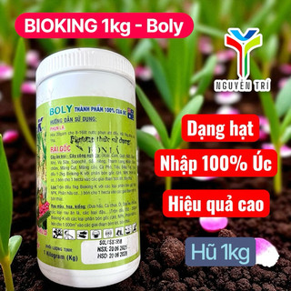 Phân Hữu Cơ Sinh học Rải Gốc giúp cho cây trồng giúp ra rễ, giải độc phèn, ngộ độc hữu cơ - bioking k