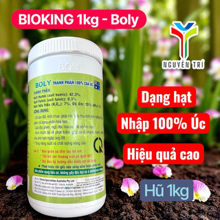 Phân Hữu Cơ Sinh học Rải Gốc giúp cho cây trồng giúp ra rễ, giải độc phèn, ngộ độc hữu cơ - bioking k